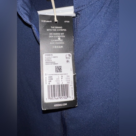 Adidas Navy Golf Romper Jumpsuit - Picture 7 of 7